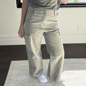 GAP Green Cargo Trouser Pants